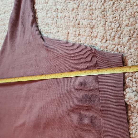 Ash & antler mauve mockneck  drop shoulder batwing sleeves - Picture 7 of 8